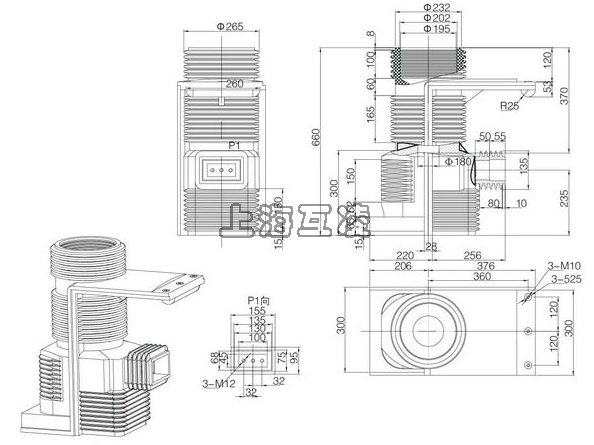 LDBJ9-40.5電流互感器接線圖