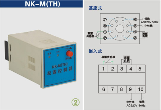 NK-M(TH)凝露控制器說明書